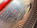Engine with Emission Label