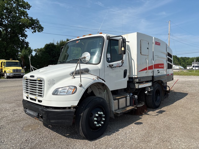 2012 Elgin Broom Bear on 2012 Freightliner M2 106 Sweeper Truck