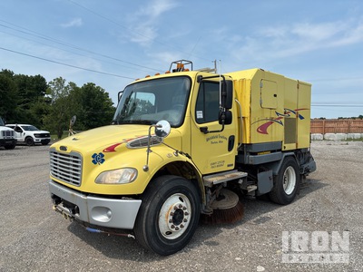 2007 Elgin Broom Bear on 2007 Freightliner M2 106 Business Class M2 Sweeper Truck