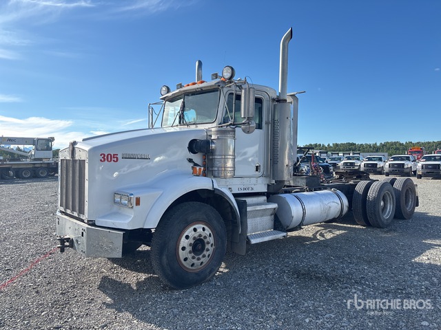1998 Kenworth T800B 6x4 T/A Day Cab Truck Tractor