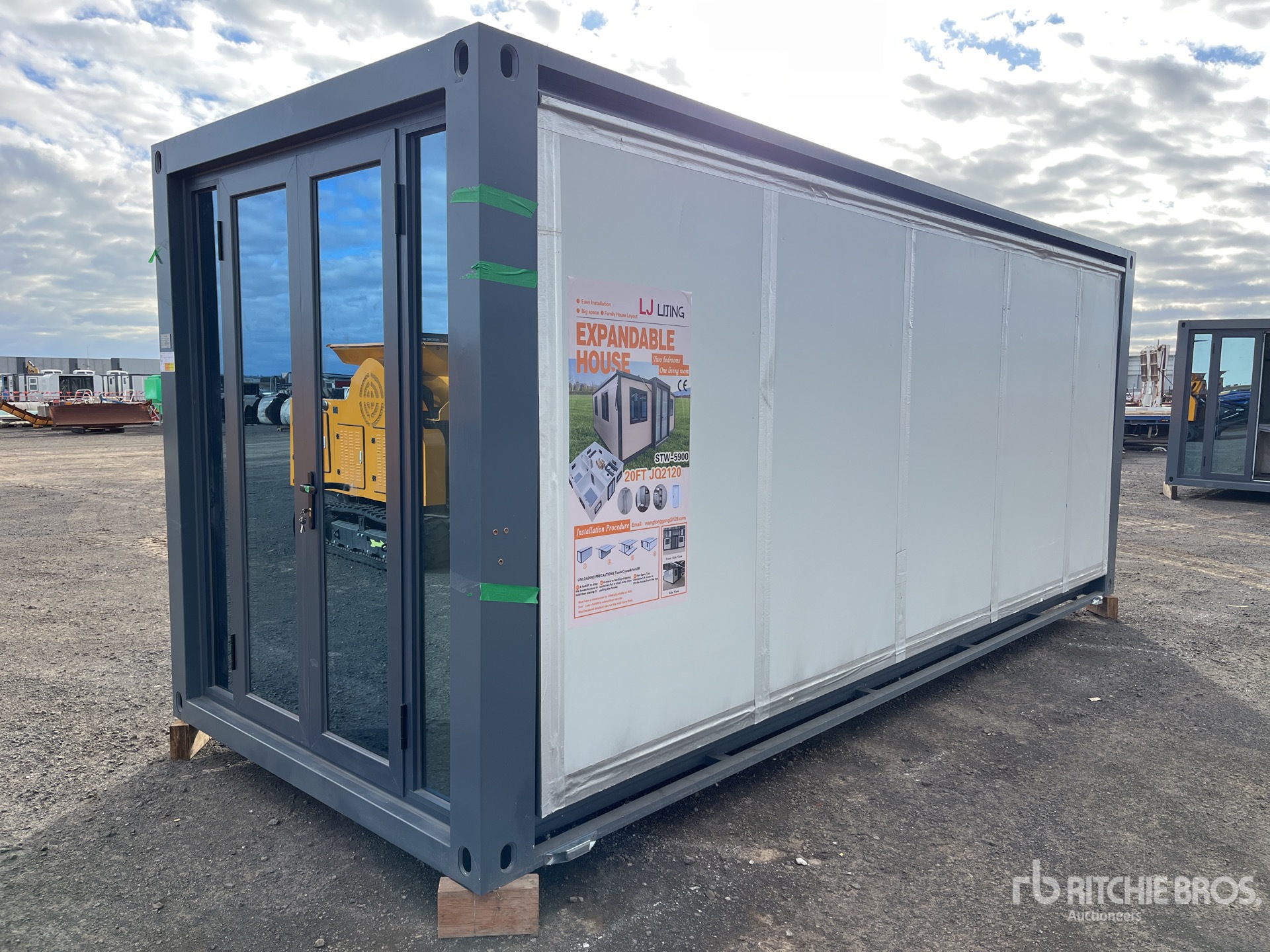 2026 LJ2120 6.4 m x 5.9 m Expandable Folding House (Unused)