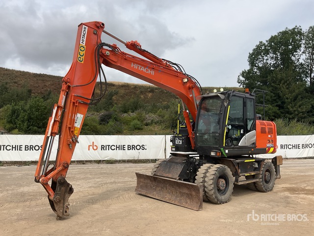 2021 Hitachi ZX140W-6 Wheel Excavator in Maltby, L3, United