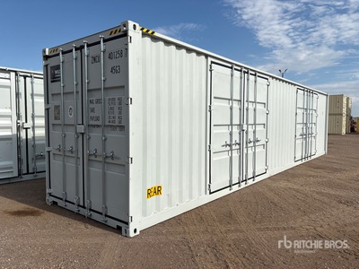 2026 40 ft High Cube Multi-Door Storage Container