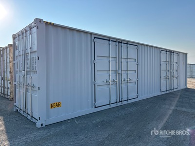 2026 40 ft High Cube Multi-Door Storage Container