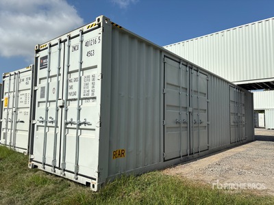 2026 40 ft High Cube Multi-Door Conteneur de stockage