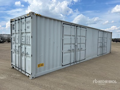 2026 40 ft High Cube Multi-Door Storage Container