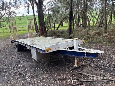 1988 Custom Built S/A Plant Trailer