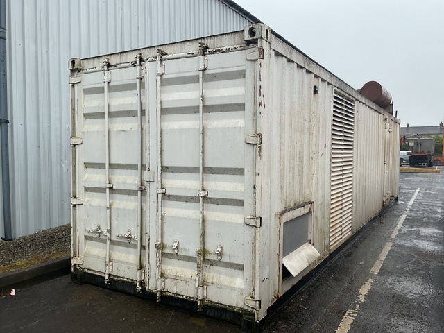 2012 Cummins C1100D5 1000 kVA Containerized Generator Set