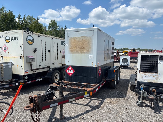 2009 Himoinsa 96 KVA Mobile 96 kW Mobile Generator Set 2009 Himoinsa 96 KVA Mobile 96 kW Mobile Generator Set
