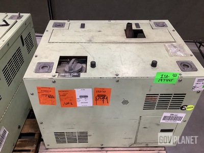 (2) Vanair Sentry 335 Rotary Screw Air Compressor-Generators