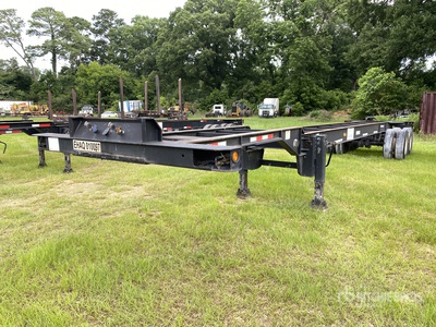 2012 Clark CGNC-402-11 40 ft T/A Container Trailer