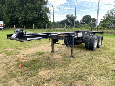 1974 Shop built 20 ft T/A Container Trailer