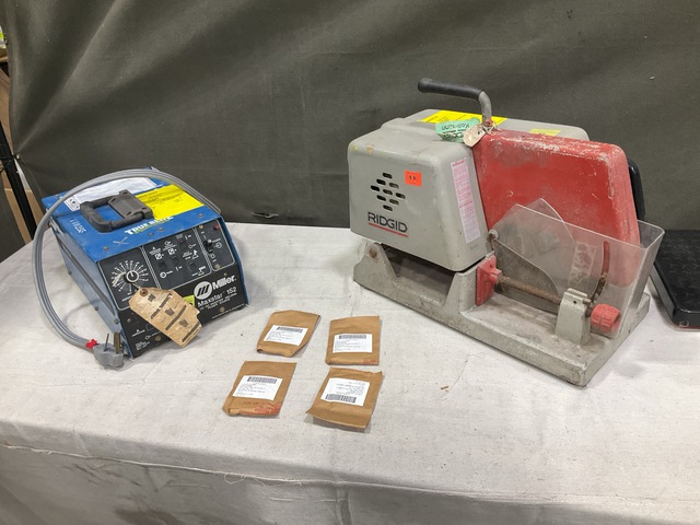 (1) Welding Power Source, (157) Thrust Washer Bearings & Assorted Items