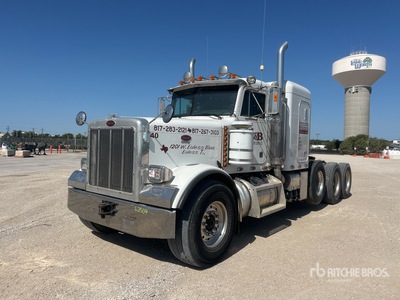 2002 Peterbilt 379 8x6 Tri/A Sleeper Truck Tractor