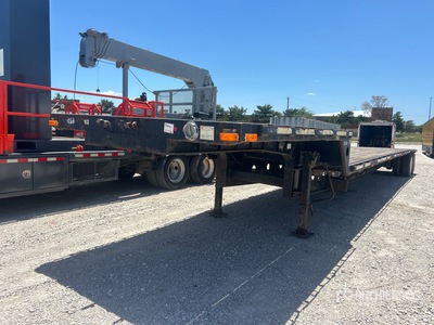 2001 Transcraft DTL-2100 F2 48' 48 ft T/A Step Deck Trailer