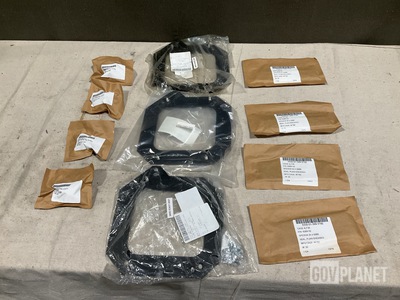 (9) Mounting Plates, (122) Knobs, (71) Encased Seals & Assorted Items