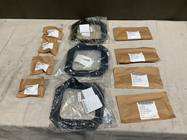 (9) Mounting Plates, (122) Knobs, (71) Encased Seals & Assorted Items