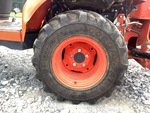 Chassis with Left Rear Tire