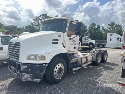 2009 Mack CXU613 6x4 T/A Day Cab Truck Tractor
