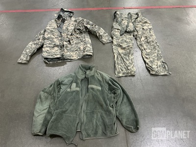 (37) Cold Weather Jackets, (25) Pairs of Cold Weather Trousers & Assorted Items