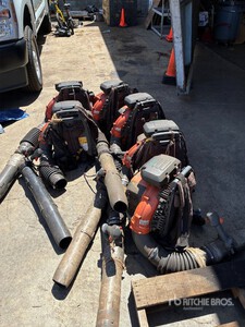 Quantity of (6) Backpack Leaf Blowers