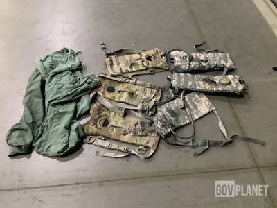 (88) Hydration System Carriers, (45) Barracks Bags & Assorted Items