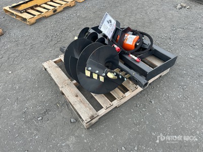 2026 Wolverine ADB-13-1218R Skid Steer Auger (Unused)