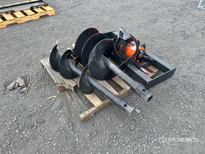 2026 Wolverine ADB-13-1218R Skid Steer Auger (Unused)