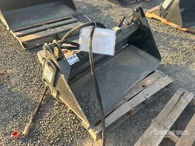 2026 Wolverine MCB-11-48W 48 in Multi-Purpose Mini Skid Steer Bucket (Unused)