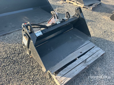 2026 Wolverine MCB-11-48W 48 in Multi-Purpose Mini Skid Steer Bucket (Unused)