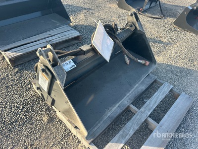 2026 Wolverine MCB-11-48W 48 in Multi-Purpose Mini Skid Steer Bucket (Unused)