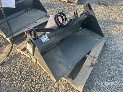2026 Wolverine MCB-11-48W 48 in Multi-Purpose Mini Skid Steer Bucket (Unused)