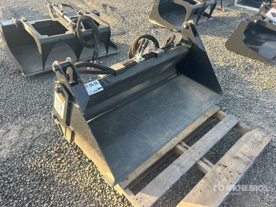 2026 Wolverine MCB-11-48W 48 in Multi-Purpose Mini Skid Steer Bucket (Unused)