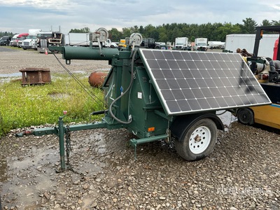 2012 Solar Surveillance Communications S/A Utility Trailer