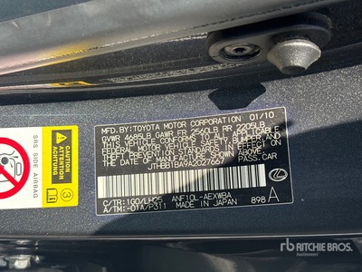 2010 Lexus HS250H Automobile