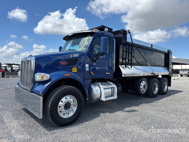 2019 Peterbilt 567 8x4 Tri/A Dump Truck