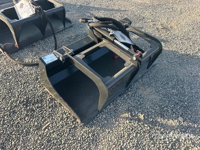 2026 Wolverine MSG-11-44W 44 in Mini Skid Steer Grapple Bucket (Unused)