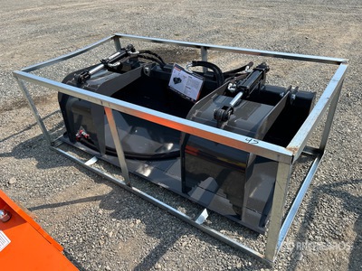 2026 Wolverine GB-11-72W 72 in Skid Steer Grapple Bucket (Unused)