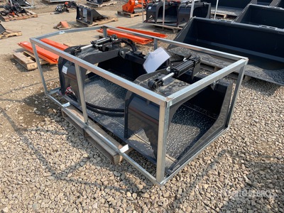 2026 Wolverine GB-11-72W 72 in General Purpose Skid Steer Grapple Bucket (Unused)