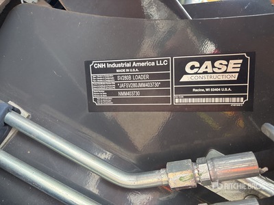 2022 Case SV280B Minicargadora
