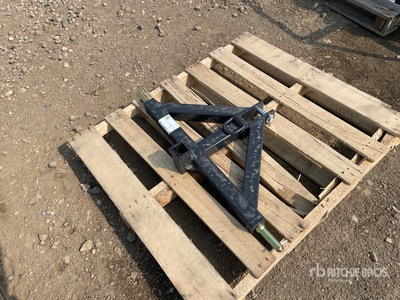 2026 TQH-26-02C Hitch Receiver Adapter مقطورة ثلاثية النقاط (Unused)