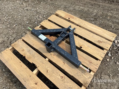 2026 TQH-26-02C Hitch Receiver Adapter مقطورة ثلاثية النقاط (Unused)