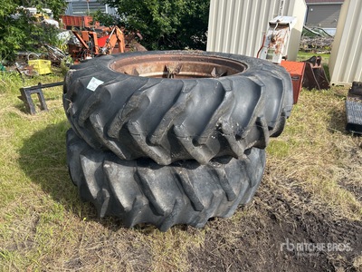Quantity of (2) 18.4-38 Duals Tires