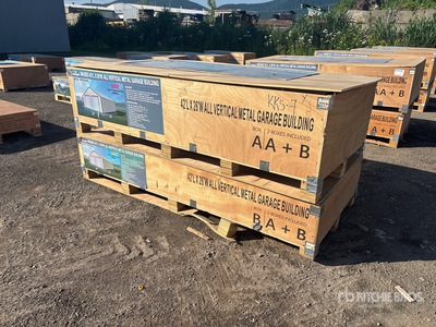 2026 AGR-MS2642 42 ft x 26 ft Metal Garage 貯蔵庫 (Unused)