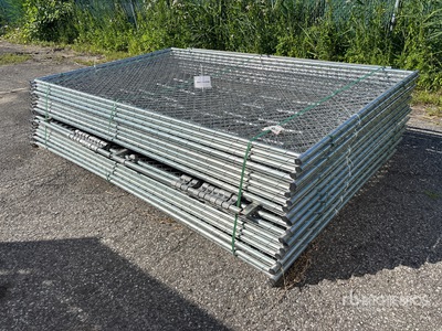 Quantity of (20) 2026 GLCF1006 10 ft x 6 ft Chain Link 柵 (Unused)