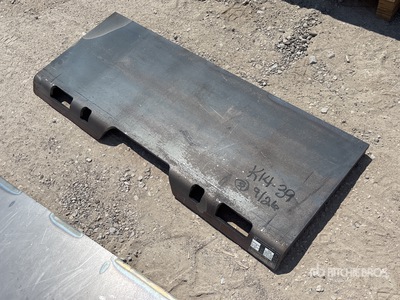2026 Wolverine QMP2-16-12T Skid Steer Attachment Mounting Plate (Unused)