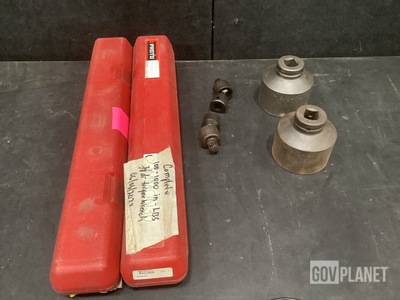 (2) Torque Wrenches, (58) Assorted Socket Wrench Sockets & Assorted Items