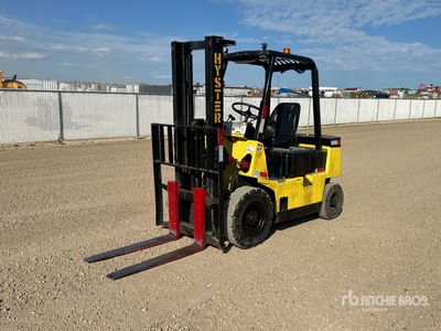 Hyster HX60L 6000 lb Pneumatic Tire رافعة شوكية