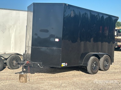 2025 MP Trailers 6X12TA 12 ft T/A Remolque Cerrado