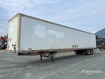2007 Vanguard 53 ft x 102 in T/A Remorque fourgon